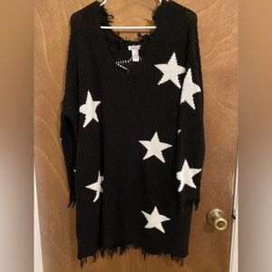 Star Sweater Dress